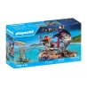 Playmobil Bote Pirata con Tesoro