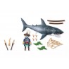 Playmobil Tiburon Gigante con Pirata
