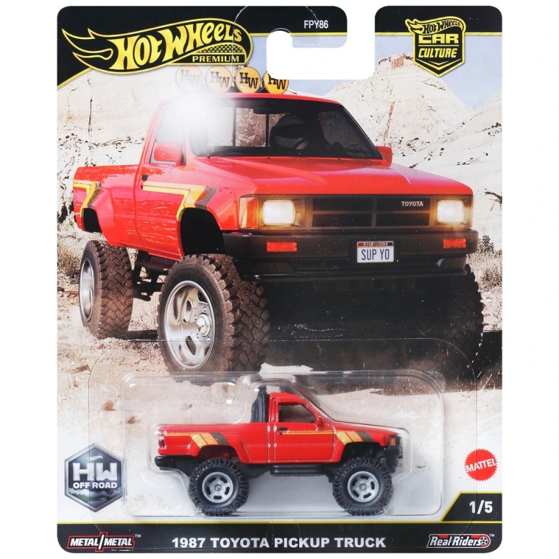 Hot Wheels 1987 Toyota Pickup Truck Off Road