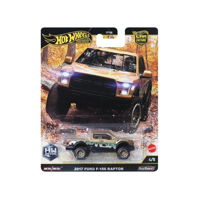 Hot Wheels 2017 Ford F-150 Raptor Off Road
