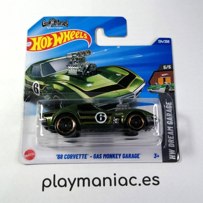 Hot Wheels '68 Corvette- Gas Monkey Garage