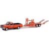 Greenlight 1968 Chevrolet C10 & Tandem Car Trailer