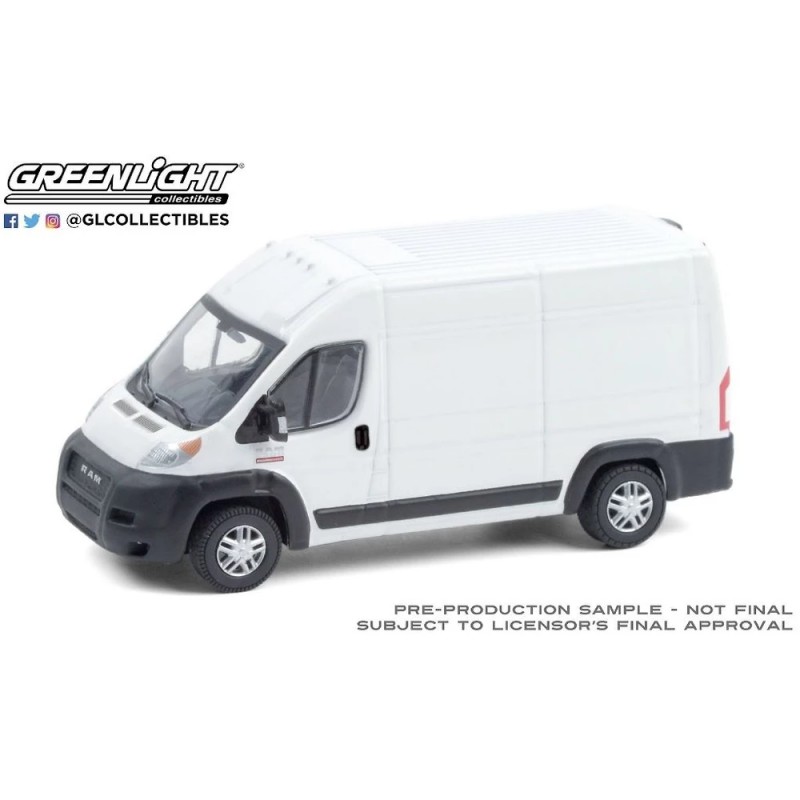 Greenlight 2019 Ram Promaster Bright White