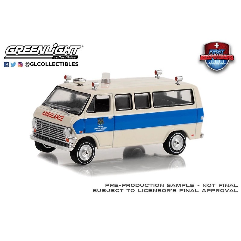 Greenlight 1969 Ford Econoline Ambulance