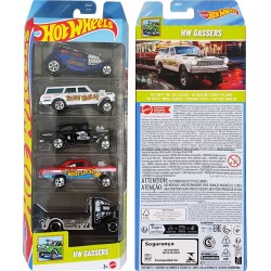 Hot Wheels Hw Gassers Pack-5 2025
