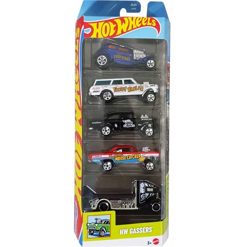 Hot Wheels Hw Gassers Pack-5 2025