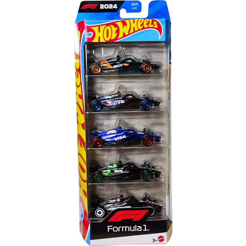 Hot Wheels Formula 1 Pack-5 2025