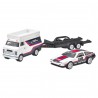 Hot Wheels Team Transport DMC Delorean & Hw Rally Hauler