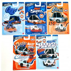 Hot Wheels Set x5 Tooned Gulf