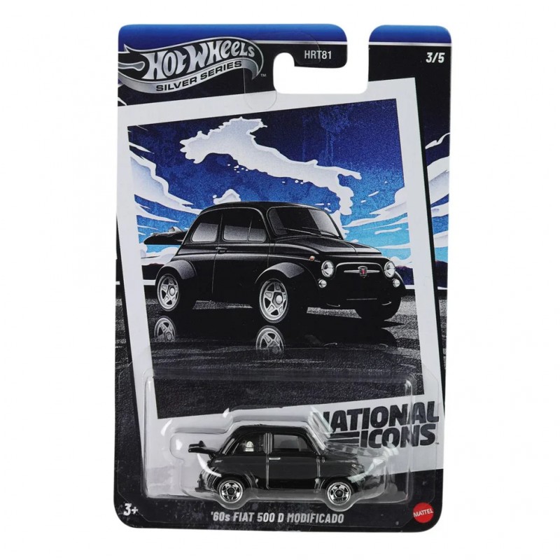 Hot Wheels '60s Fiat 500 D Modificado National Icons