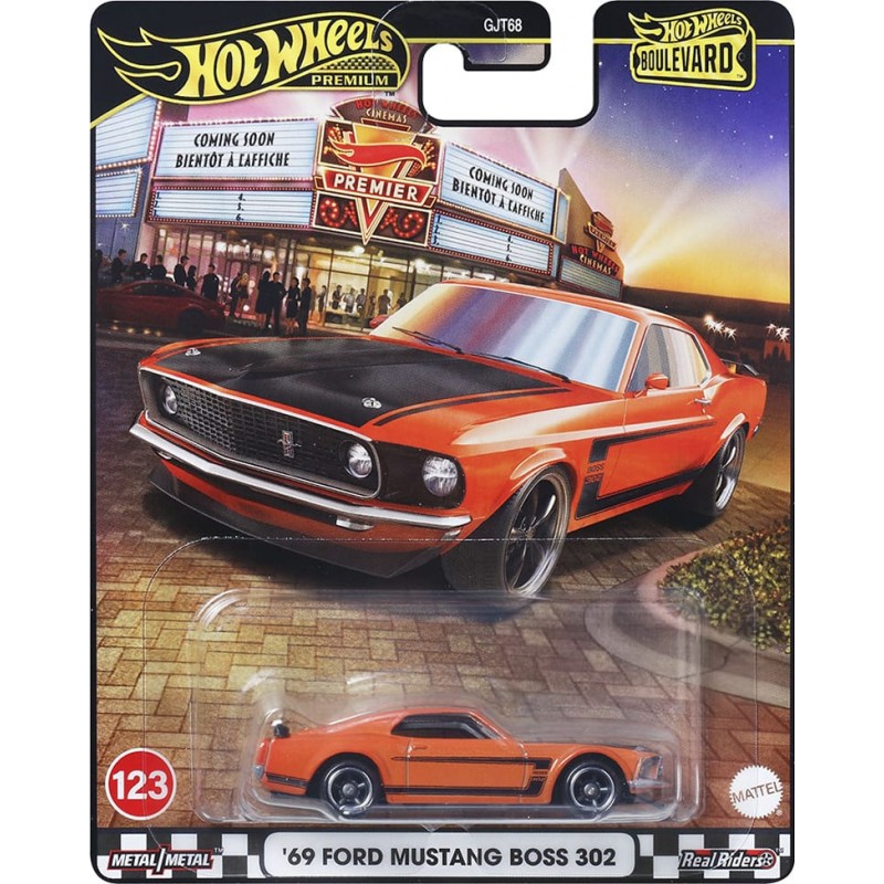 Hot Wheels '69 Ford Mustang Boss 302 Boulevard