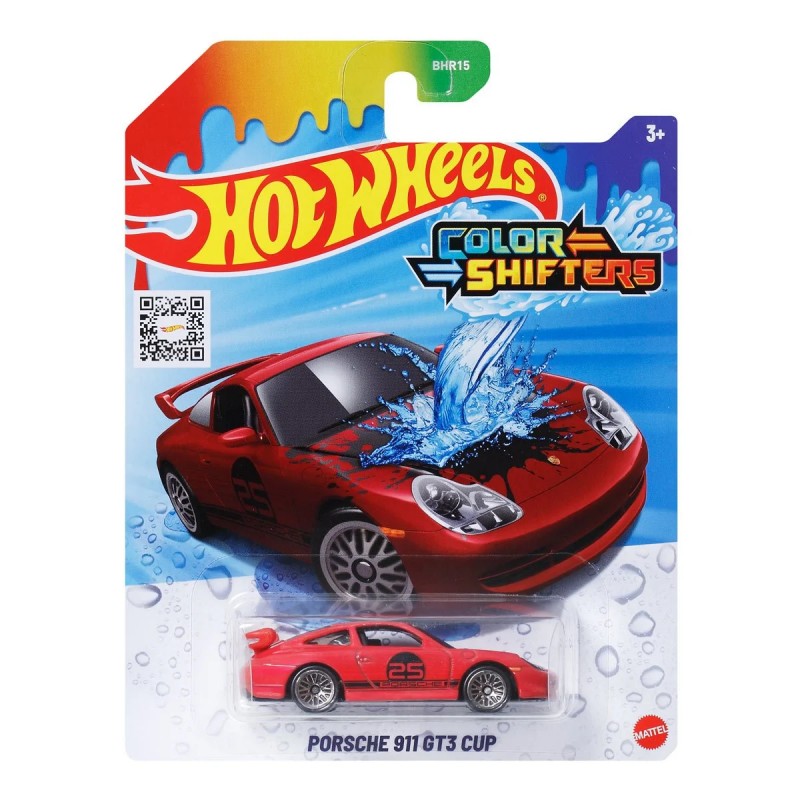 Hot Wheels Color Shifters Porsche 911 GT3 Cup