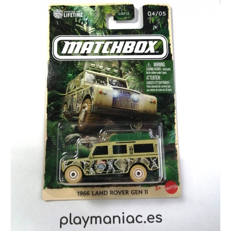 Matchbox 1966 Land Rover Gen II
