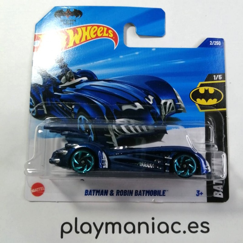 Hot Wheels Batman & Robin Batmobile