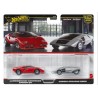Hot Wheels Premium 2 Pack Lamborghini Countach LP5000 QV & Lancia Stratos Zero