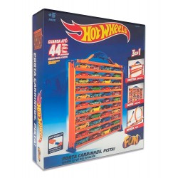 Hot Wheels Maletin Portacoches 3 en 1