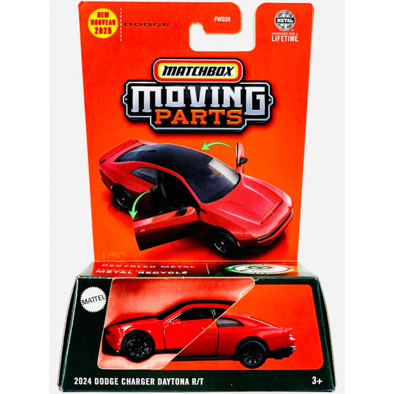 Matchbox Moving 2024 Dodge Charger Daytona R/T