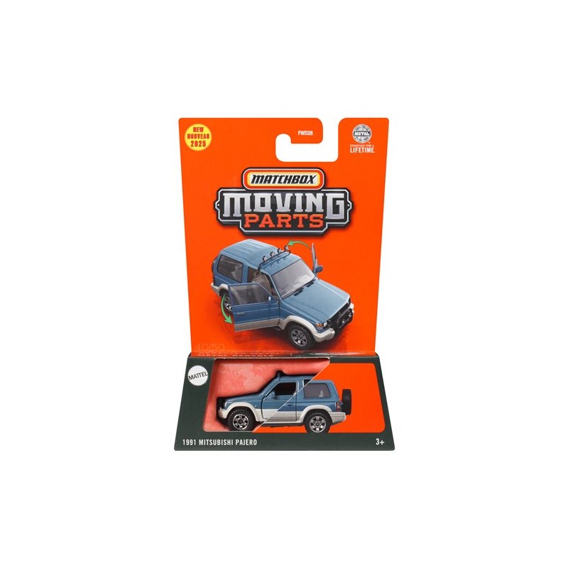 Matchbox Moving 1991 Mitsubishi Pajero