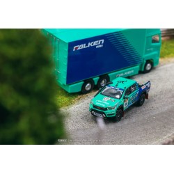 Tarmac Works 1/64 2017 Toyota Hilux AXCR With Falken Truck