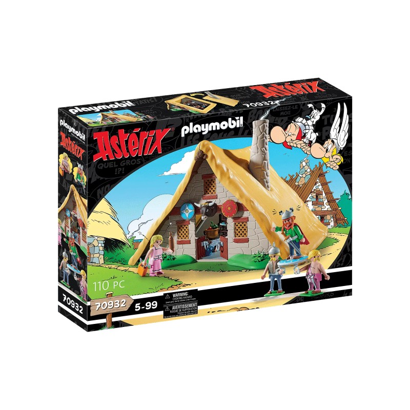 Playmobil 70932 Asterix Cabaña de Abraracurcix
