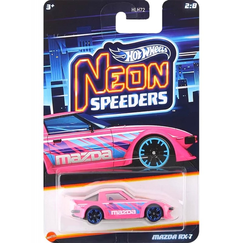Hot Wheels Mazda RX-7 Neon Speeders