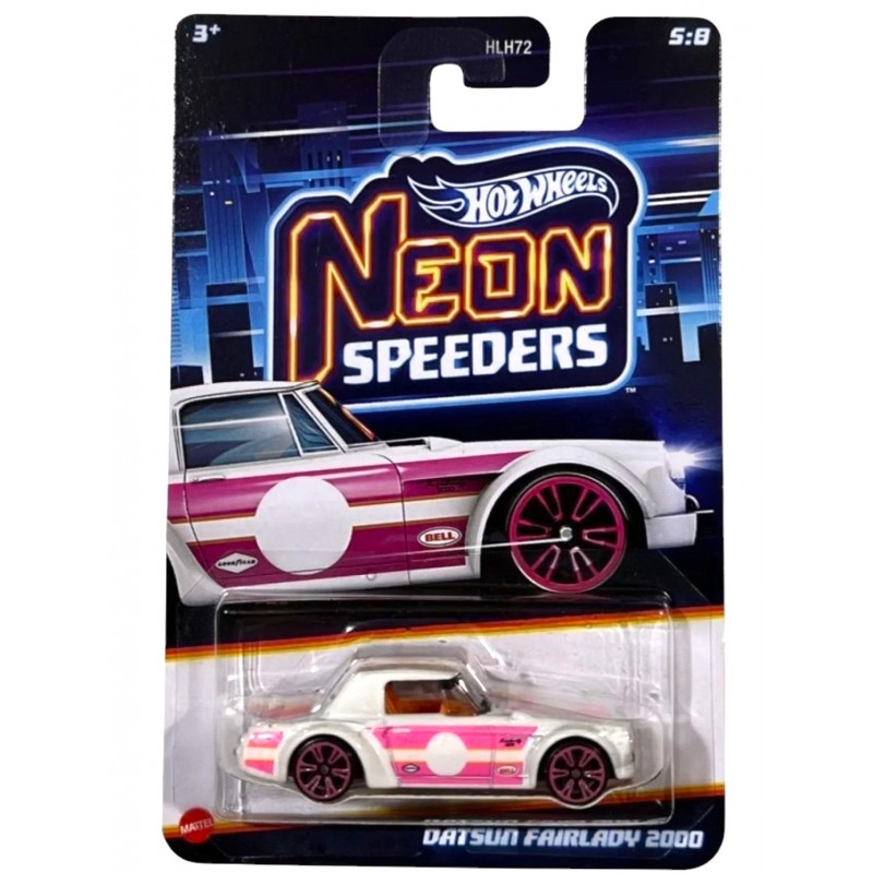 Hot Wheels Datsun Fairlady 2000 Neon Speeders