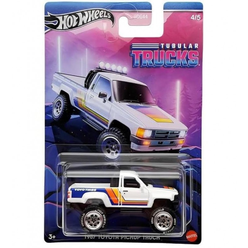 Hot Wheels 1987 Toyota 4x4 Tubular Trucks