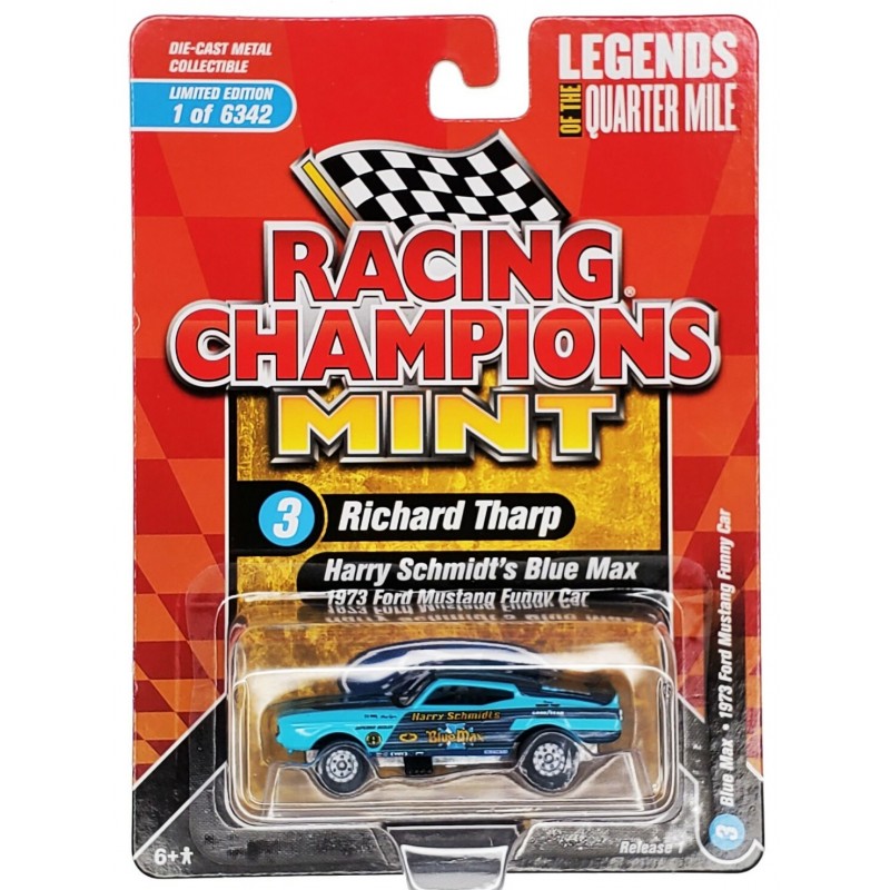 Racing Champions Mint 1973 Ford Mustang Blue Max Funny Car