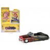 Greenlight 1950 Mercury Eight Convertible Lowrider Black with Flames "Menacing Monica" "Garbage Pail Kids"
