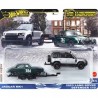 Hot Wheels Team Transport Jaguar MK1 & 2023 Land Rover Defender 110