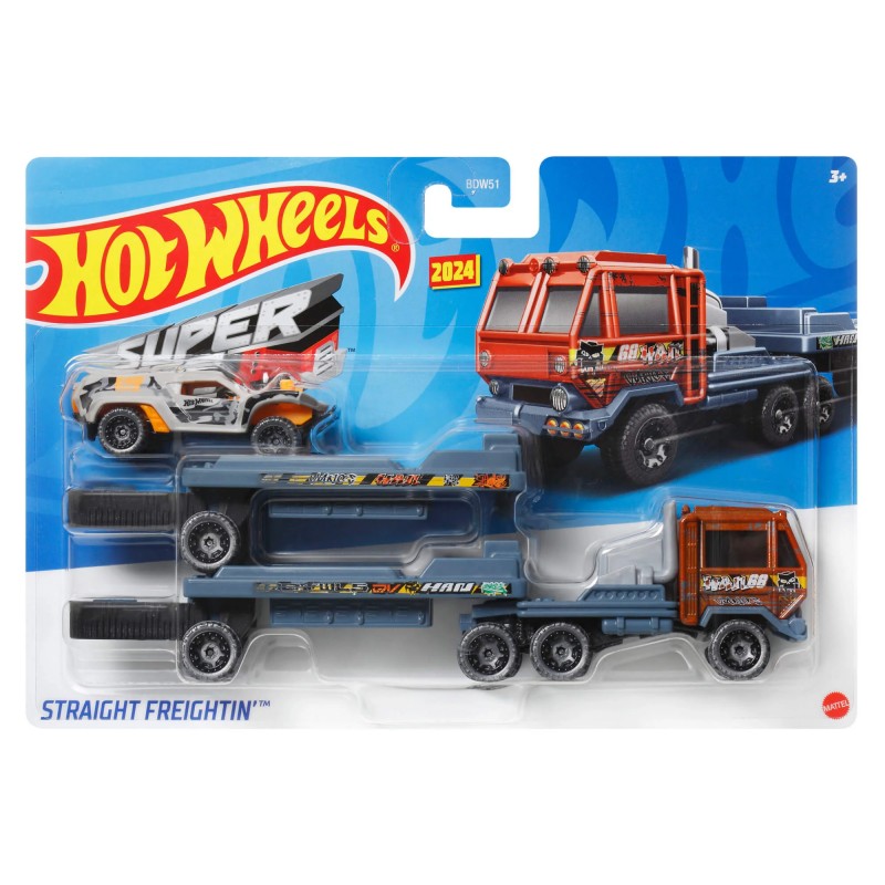 Hot Wheels Super Rigs Straight Freightin'