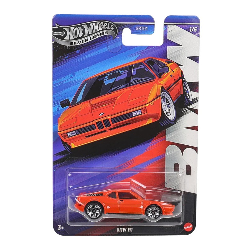 Hot Wheels BMW M1 Silver Series