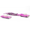 Greenlight 1974 Cadillac Eldorado Convertible & Chevrolet C30 & Heavy Duty Car Hauler Trailer