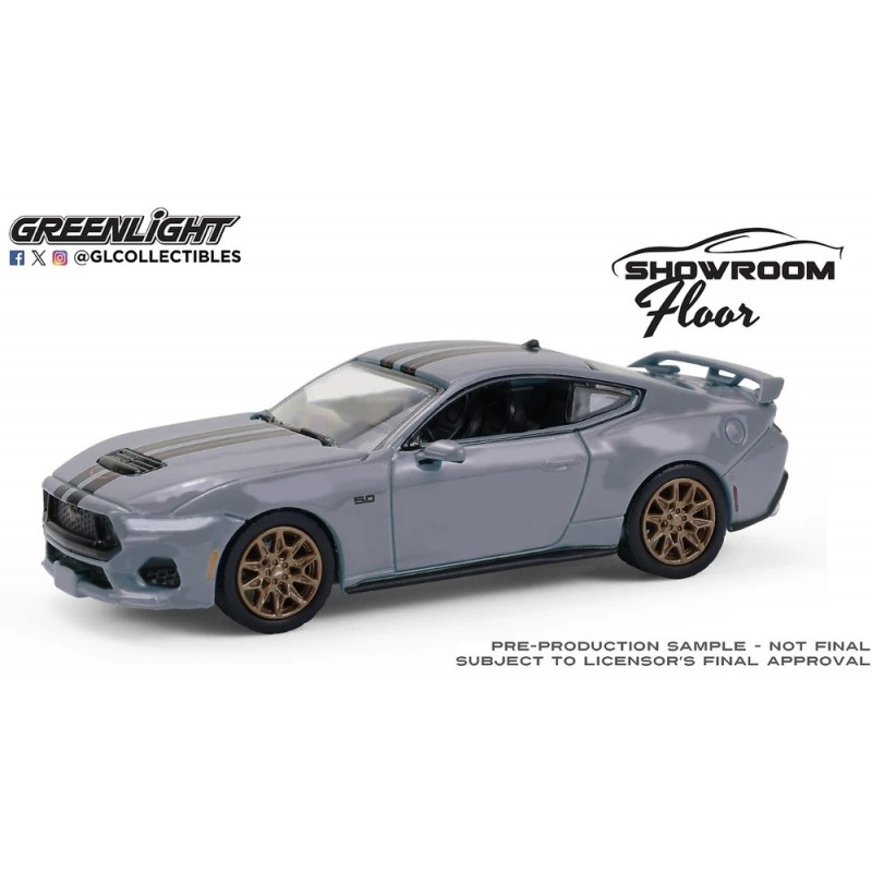 Greenlight 2024 Ford Mustang GT Dark Matter Gray