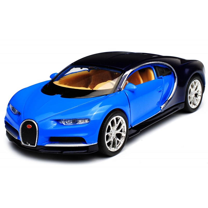 Welly 1/43 Bugatti Chiron Coupe Azul