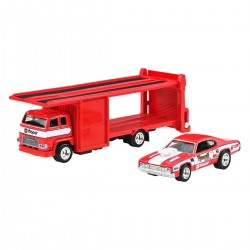 Hot Wheels Team Transport '73 Plymouth Duster & Second Story Lorry