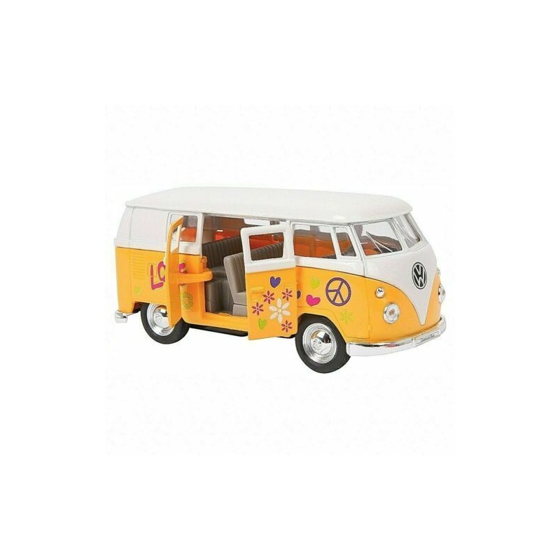 Welly 1963 Volkswagen T1 Bus Hippie 1/38