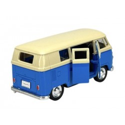 Welly 1963 Volkswagen T1 Bus Azul 1/38