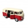 Welly 1963 Volkswagen T1 Bus Rojo 1/38