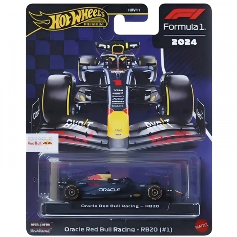 Hot Wheels Premium Oracle Red Bull Racing - RB20 (1)
