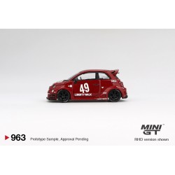 Mini GT LB-Works x Abas Works Abarth 595 Red
