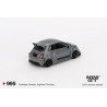Mini GT Abarth 595 LB-Works x Abas Works Works Grey