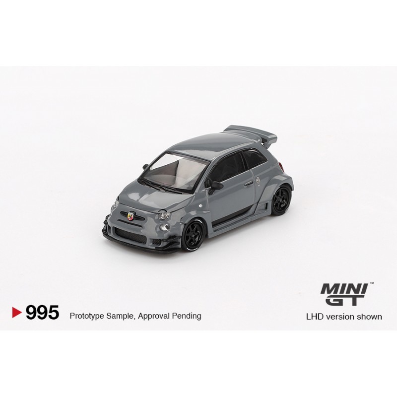 Mini GT Abarth 595 LB-Works x Abas Works Works Grey