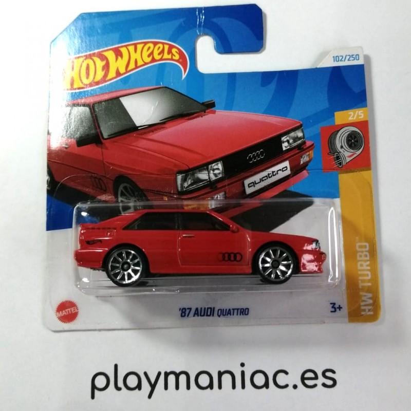 Hot Wheels '87 Audi Quattro (dañado)