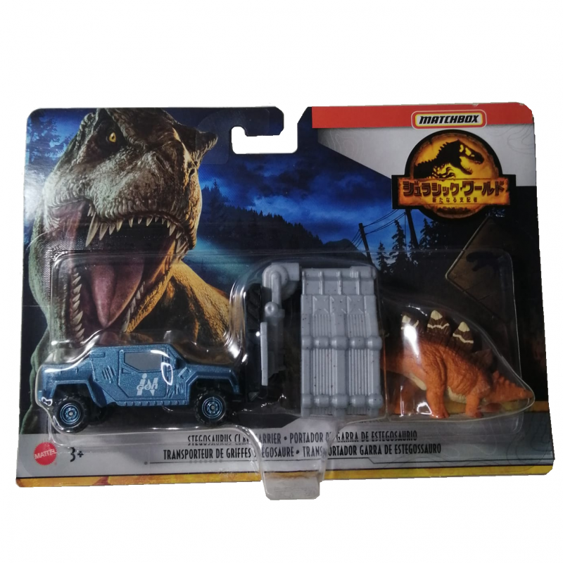 Matchbox Jurassic World Portador Garra de Estegosaurus
