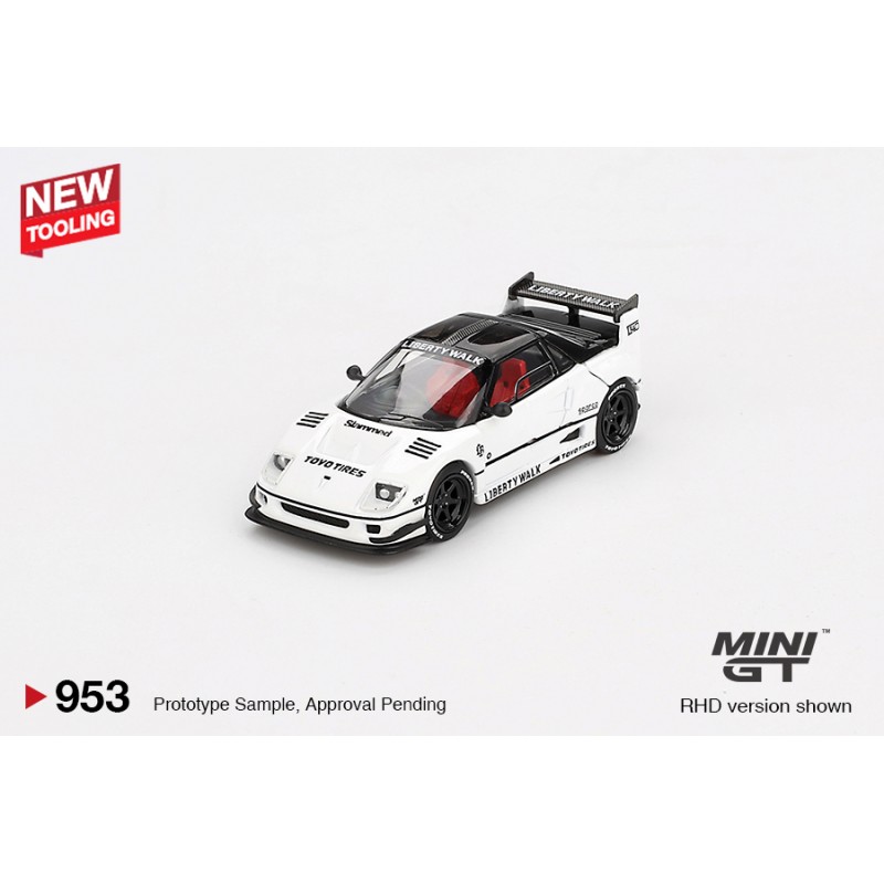 Mini GT Mazda AZ-1 Liberty Walk LB40 White 2024 Tokyo Auto Salon