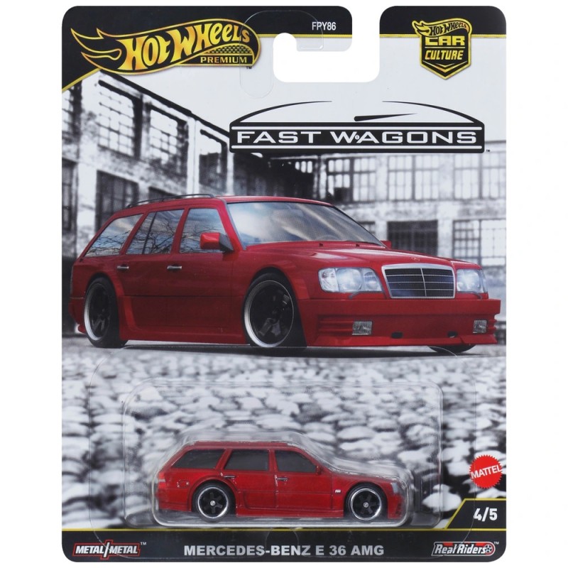 Hot Wheels Mercedes-Benz E 36 AMG Fast Wagons
