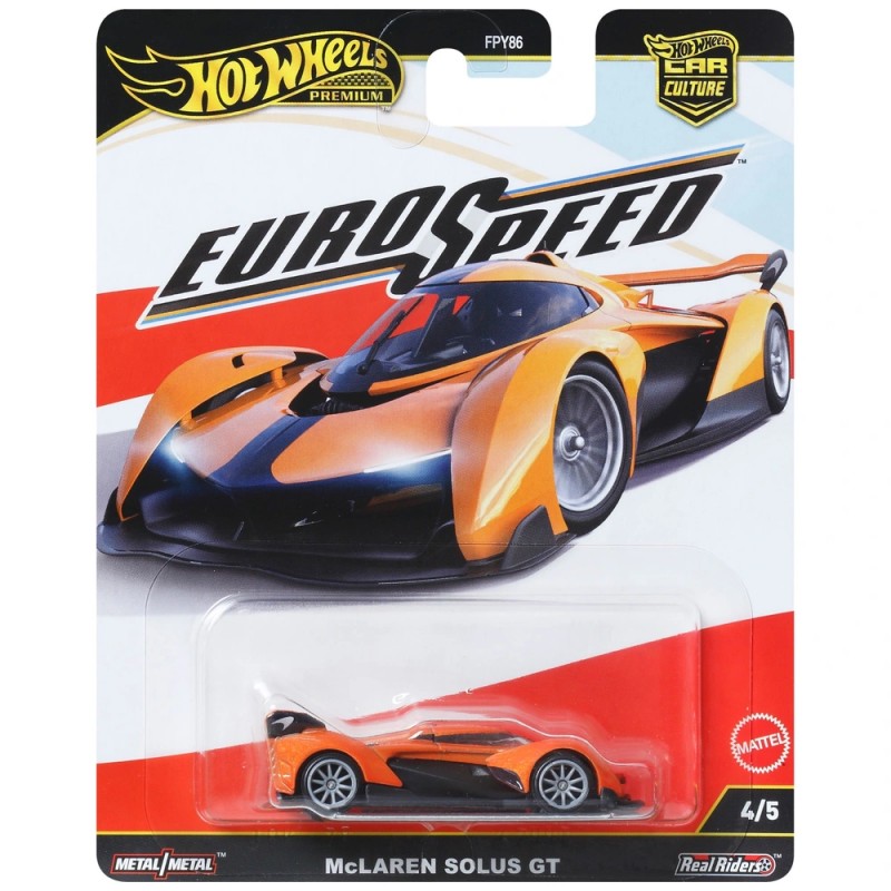 Hot Wheels Mclaren Solus GT Eurospeed