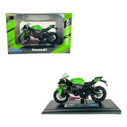 Welly Kawasaki 2021 Ninja ZX10R Con Base 1:18