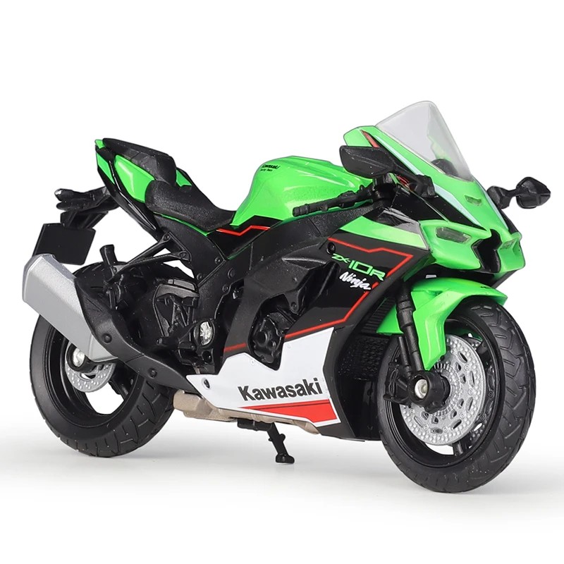 Welly Kawasaki 2021 Ninja ZX10R Con Base 1:18